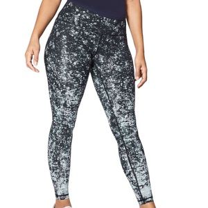 Lululemon Wunder Under High Rise Tights Nulux Effervescence Multi Black 4